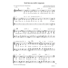 Produktbild des Artikels Gott hat uns nicht vergessen (Noten - Download)