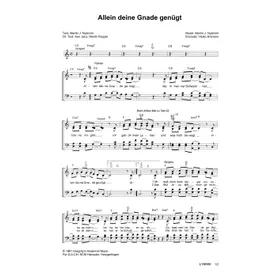 Produktbild des Artikels Allein deine Gnade genügt (Noten - Download)