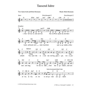 Produktbild des Artikels Tausend Jahre (Noten - Download)