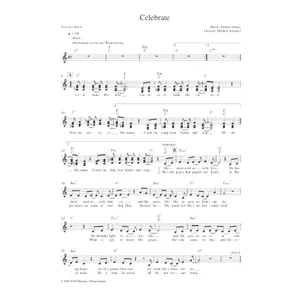 Produktbild des Artikels Celebrate (Noten - Download)