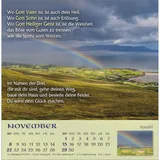 Stimmungsbild zu Möge Gott deinen Weg segnen 2026 - Postkartenkaledner