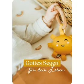 Produktbild des Artikels Postkarte - Gottes Segen für dein Leben (Schreibwaren)