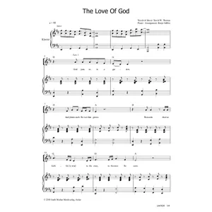 Produktbild des Artikels The Love Of God (Noten - Download)