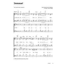 Produktbild des Artikels Immanuel (Noten - Download)
