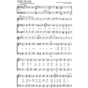 Produktbild des Artikels Friede mit euch (Noten - Download)