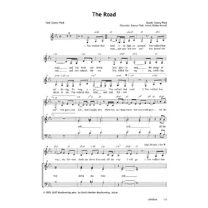 Produktbild des Artikels The Road (Noten - Download)