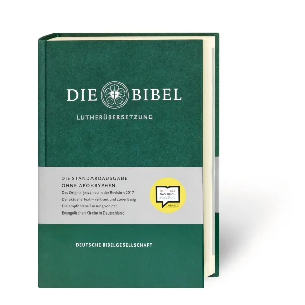 Produktbild des Artikels Luther 2017 Standardausgabe ohne Apokryphen grün (Bibel - Gebunden)