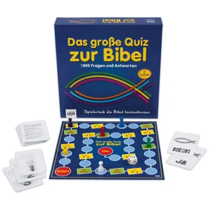 Produktbild des Artikels Das große Quiz zur Bibel - Gesellschaftsspiel ()