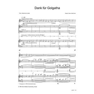 Produktbild des Artikels Dank für Golgatha (Noten - Download)