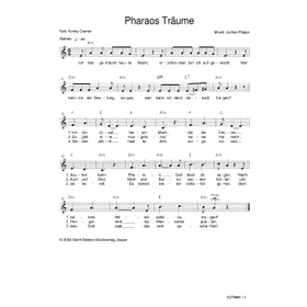 Produktbild des Artikels Pharaos Träume (Noten - Download)