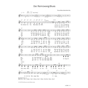 Produktbild des Artikels Der Reimzwang-Blues (Noten - Download)