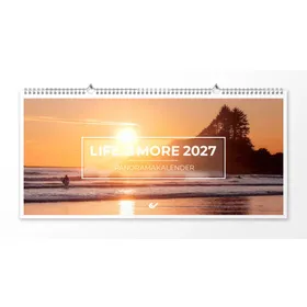 Produktbild des Artikels Life is more 2027 - Panoramakalender (Kalender - Spiralbindung)