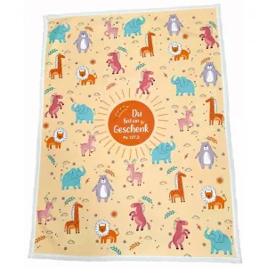 Produktbild des Artikels Kinderdecke - Tiere ()