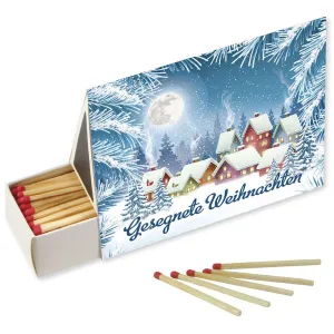 Produktbild des Artikels Zünd-Haus-Schachtel: Gesegnete Weihnachten ()