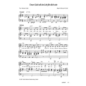 Produktbild des Artikels Unser Lied soll ein Lob für dich sein (Noten - Download)