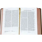 Stimmungsbild zu Die heilige Schrift - Leder braun, Rotgoldschnitt