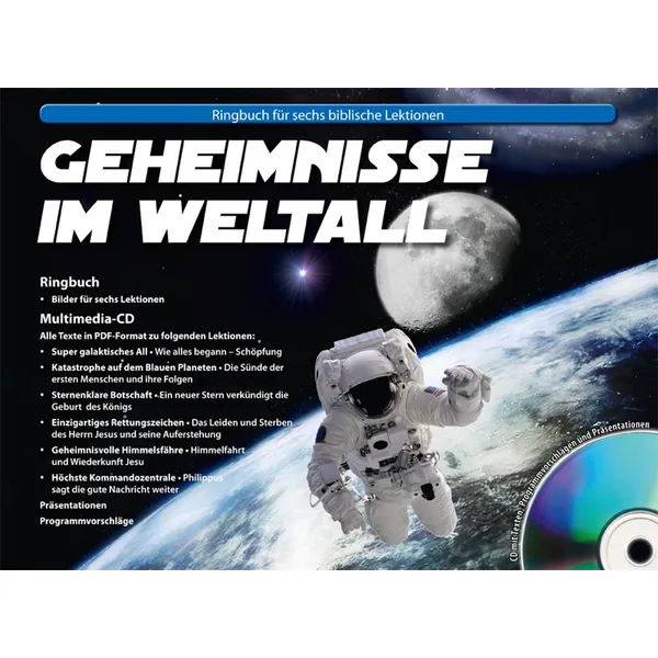 Produktbild des Artikels Geheimnisse im Weltall (Buch - Spiralbindung)