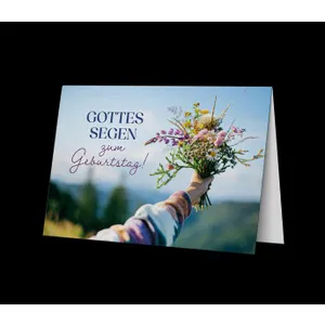 Produktbild des Artikels Faltkarte - Geburtstag (Schreibwaren)