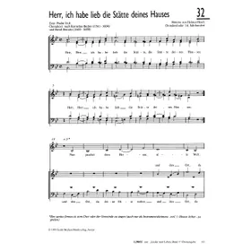 Produktbild des Artikels Herr, ich habe lieb die Stätte deines Hauses (Noten - Download)