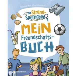 Produktbild des Artikels Die Strandspürnasen - Mein Freundschaftsbuch (Buch - Gebunden)