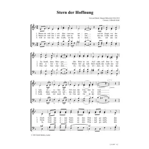 Produktbild des Artikels Stern der Hoffnung (Noten - Download)