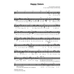 Produktbild des Artikels Happy Ostern (Noten - Download)
