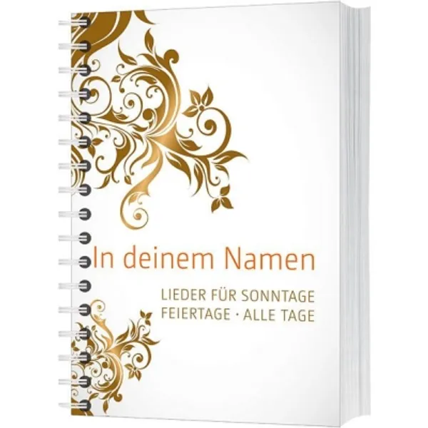 Produktbild des Artikels In deinem Namen (Liederbuch - Spiralbindung)