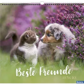 Produktbild des Artikels Beste Freunde 2027 - Posterkalender (Kalender - Spiralbindung)