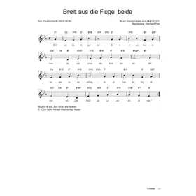 Produktbild des Artikels Breit aus die Flügel beide (Noten - Download)