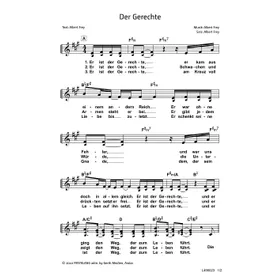 Produktbild des Artikels Der Gerechte (Noten - Download)