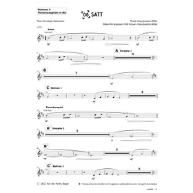 Produktbild des Artikels Satt (Tenorsaxophon in Bb) (Noten - Download)
