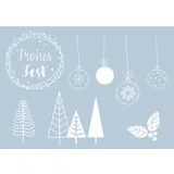 Stimmungsbild zu Fensterbild-Set Winterzeit