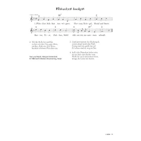 Produktbild des Artikels Plätzchen backen (Noten - Download)