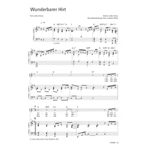 Produktbild des Artikels Wunderbarer Hirt (Noten - Download)
