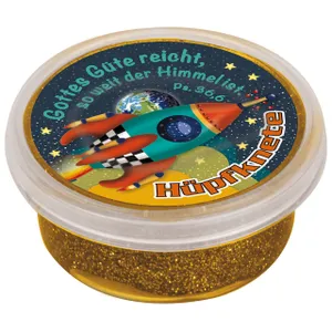 Produktbild des Artikels Springknete: Gottes Güte reicht... - mit Glitzer ()