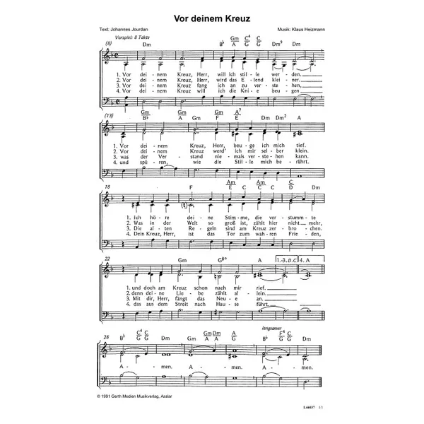 Produktbild des Artikels Vor deinem Kreuz (Noten - Download)