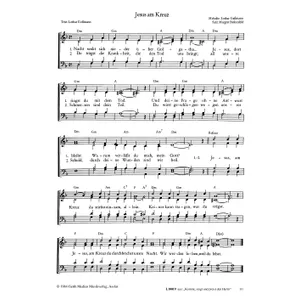 Produktbild des Artikels Jesus am Kreuz (Noten - Download)