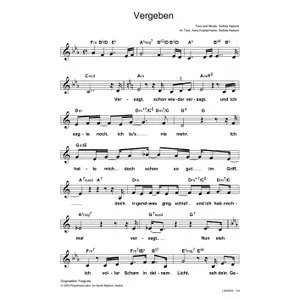 Produktbild des Artikels Vergeben (Noten - Download)