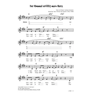 Produktbild des Artikels Der Himmel erfüllt mein Herz (Noten - Download)