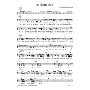 Produktbild des Artikels Ich liebe dich (Noten - Download)