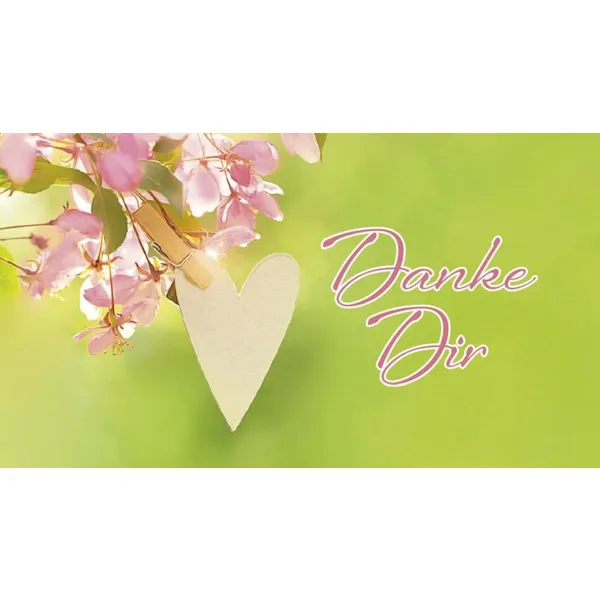 Produktbild des Artikels Schokoladengrüsse "Danke dir" (40g) (Lebensmittel)