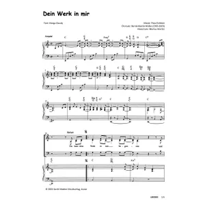 Produktbild des Artikels Dein Werk in mir (Noten - Download)
