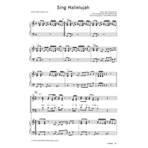 Produktbild des Artikels Sing Hallelujah (Noten - Download)