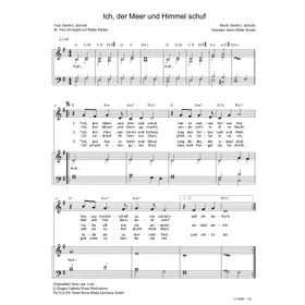 Produktbild des Artikels Ich, der Meer und Himmel schuf - andere Übersetzung als L111212 (Noten - Download)