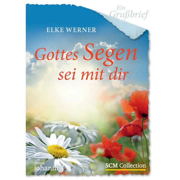 Produktbild des Artikels Ein Grußbrief - Gottes Segen sei mit dir - 5 Stück (Buch - Geheftet)