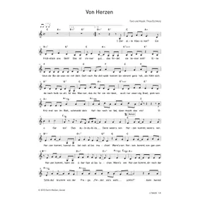 Produktbild des Artikels Von Herzen (Noten - Download)