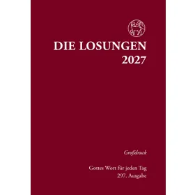 Produktbild des Artikels Losungen 2027 rot, Großdruck (Kalender - Hardcover)