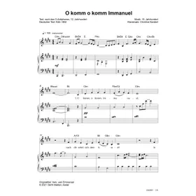 Produktbild des Artikels O komm o komm Immanuel (Noten - Download)