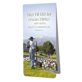 Produktbild des Artikels Magnetlesezeichen - "Der Herr ist mein Hirte" (Schreibwaren)