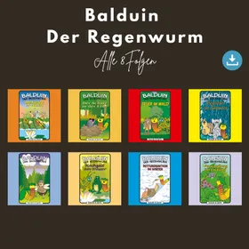 Produktbild des Artikels Balduin der Regenwurm - alle 8 Folgen (MP3-Hörspiel - Download)